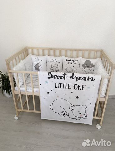 Бортики в кроватку