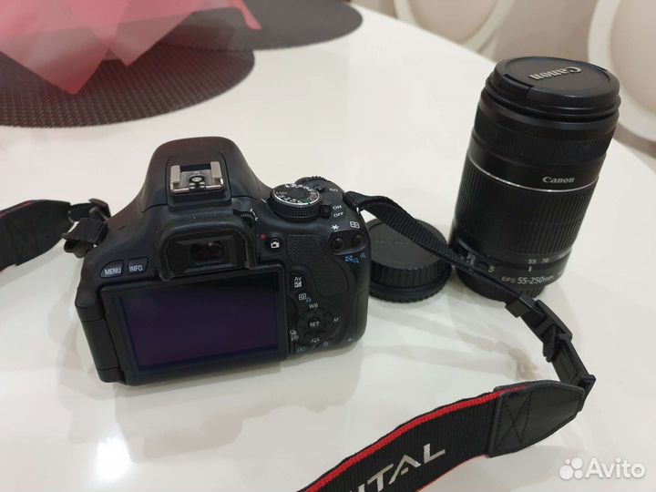 Canon eos 600d, EFS 18-55, EFS 55-250 1:4-5.6 IS