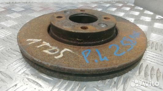 Диск тормозной передний renault megane 2 (1TD05K60