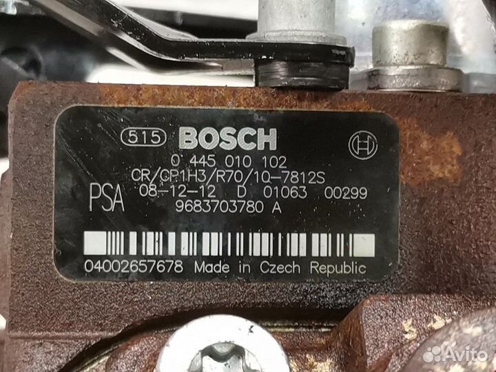 Тнвд для Peugeot-Citroen C4 Picasso 1 1920HT