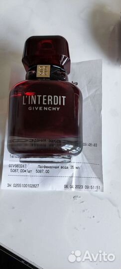 Туалетная вода женская Givenchy Linterdit