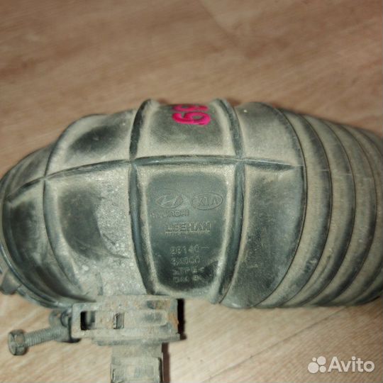 Патрубок воздушного фильтра Kia Rio 3 2011-2017