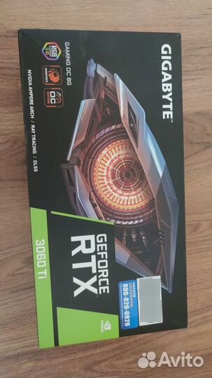 Видеокарта rtx 3060 ti 8 gB