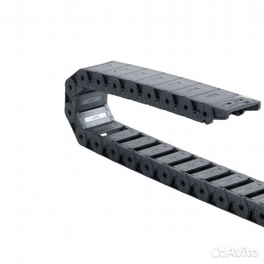 Гибкий пластиковый кабель-канал AK18BF01 (полузак