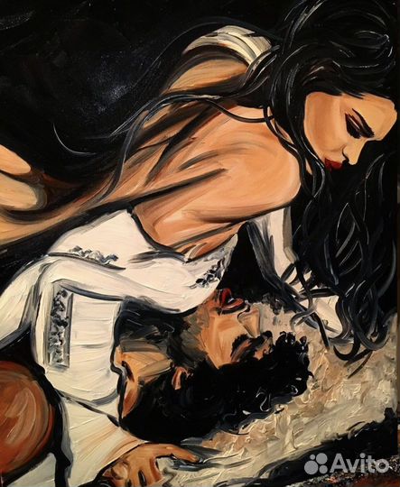 Картина маслом на холсте