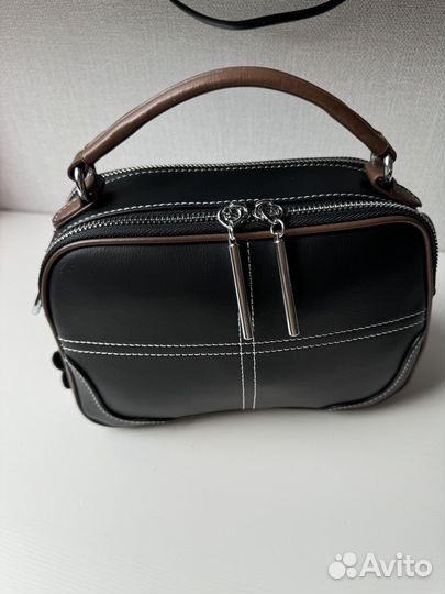 Сумка женская натуральная кожа кросс боди