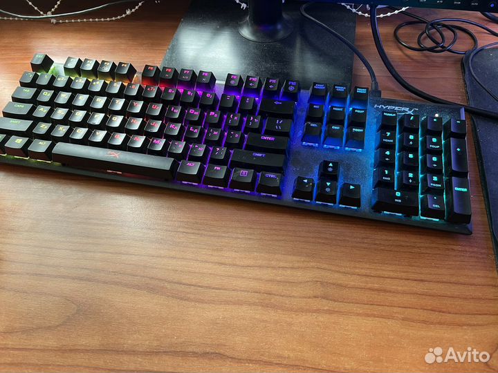 Hyperx alloy fps rgb игровая клавиатура