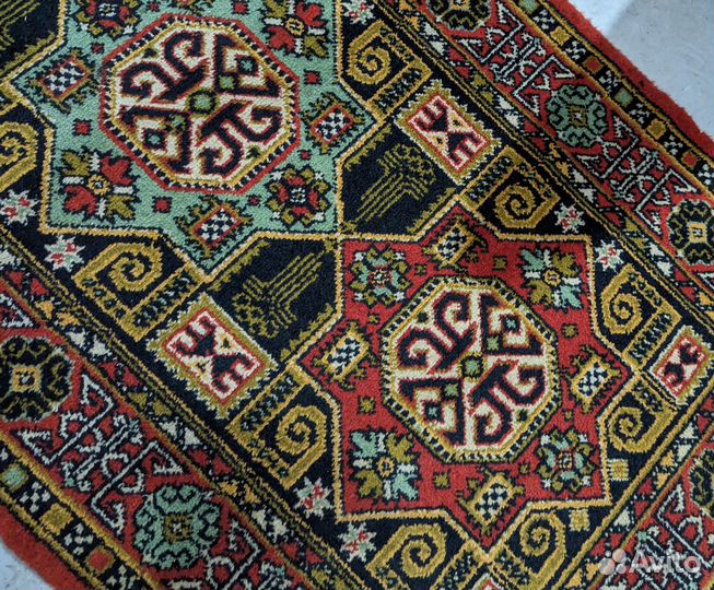 Ковер с олимпийский символикой, шерсть, Советы