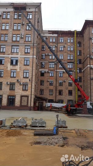 Аренда и услуги телескопической автовышки, 200 кг, 16 м