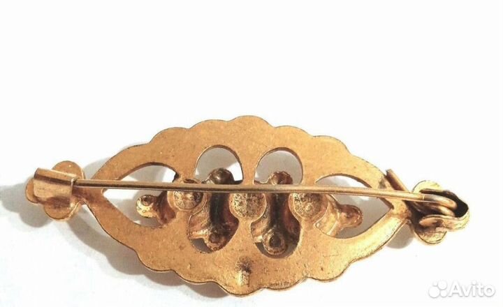 Очаровательная брошь Чехословакия СССР