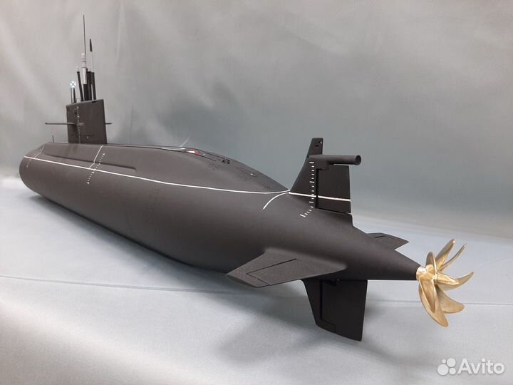 Модель подводно лодки лада проект 677. масшта 1/72