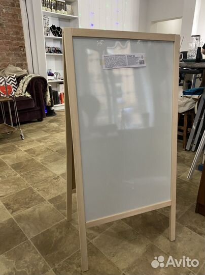 Доска для мела и магнитно-маркерная двусторонняя