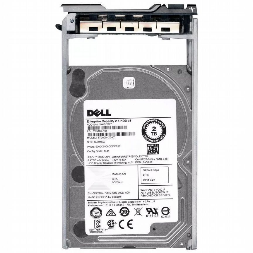 [CK3MN] Жесткий Диск Dell 2tb Sata3 2,5" Hdd Ck3mn