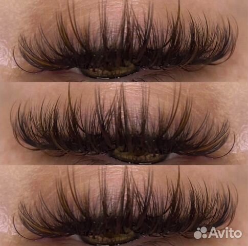 Наращивание ресниц 4д, 5д, 6д