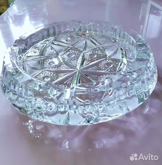 Хрусталь СССР бокалы,вазы,креманки,пепельница