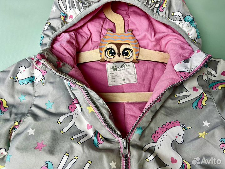 Зимний комбинезон для девочки 86 Baby Go