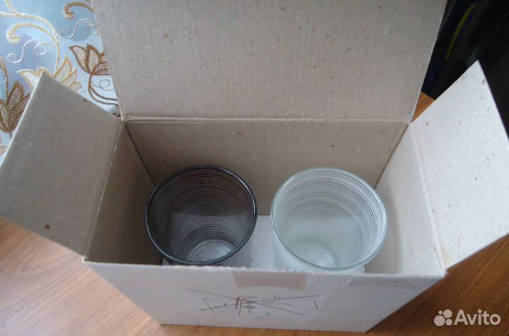 Подсвечники-стаканы набор