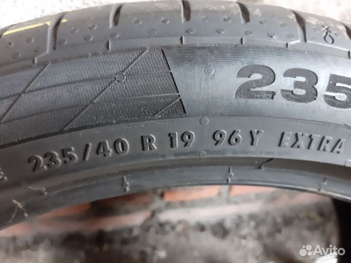 Continental ContiSportContact 5 235/40 R19 96Y