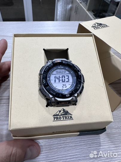 Часы casio pro trek