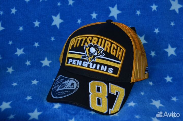 Кепка бейсболка Питсбург Пингвинс