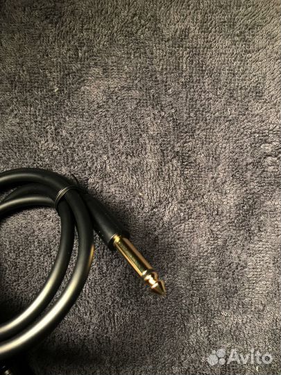 Кабель XLR Jack 6.3
