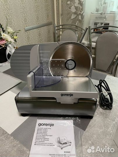 Новый слайсер gorenje