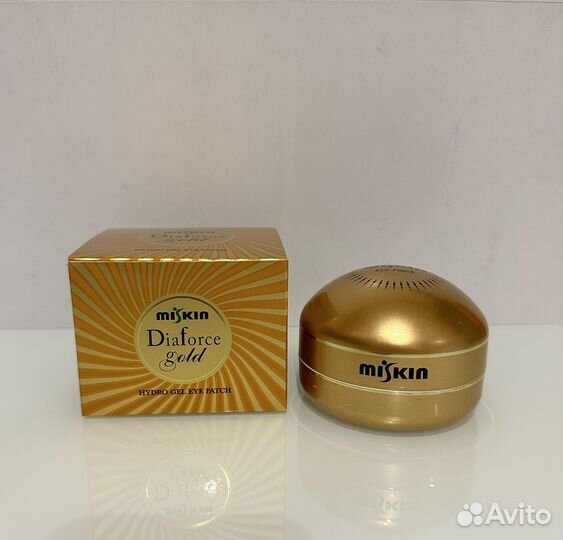 Патчи гидрогелевые для глаз miskin Dia Force Gold