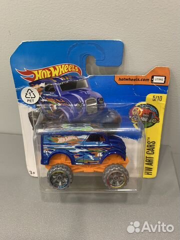 Машинка Hot Wheels monster dairy delivery