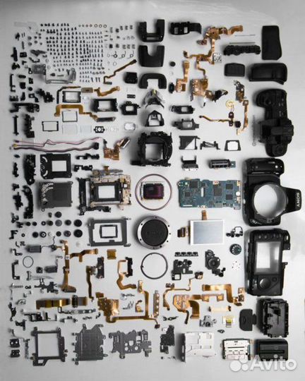Ремонт фотоаппаратов Canon, Nikon, Sony