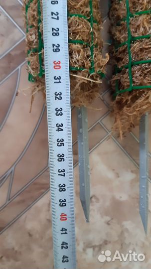 Тотем для растений из мха сфагнума