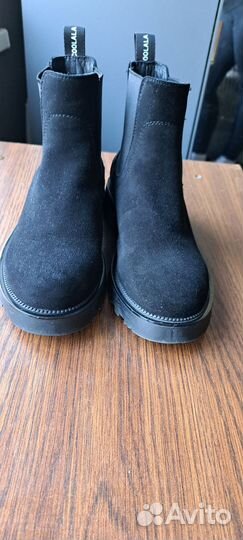 Ботинки челси женские замшевые 37