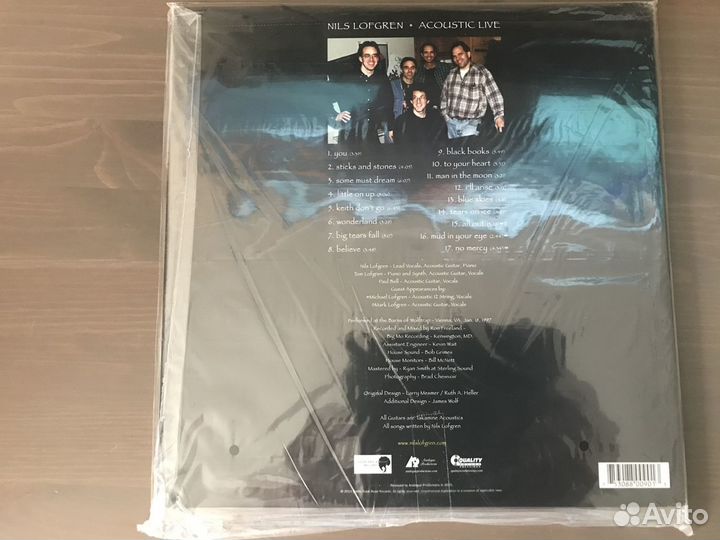 Виниловые пластинки Nils Lofgren: Acoustic Live
