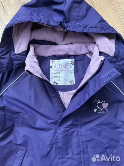 Кмбинезон демисезонный 86 92