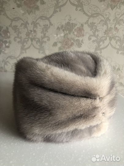 Шапка норковая женская бу