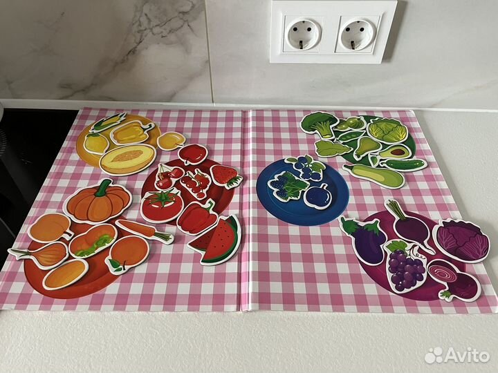 Магнитная игра Изучаем цвета