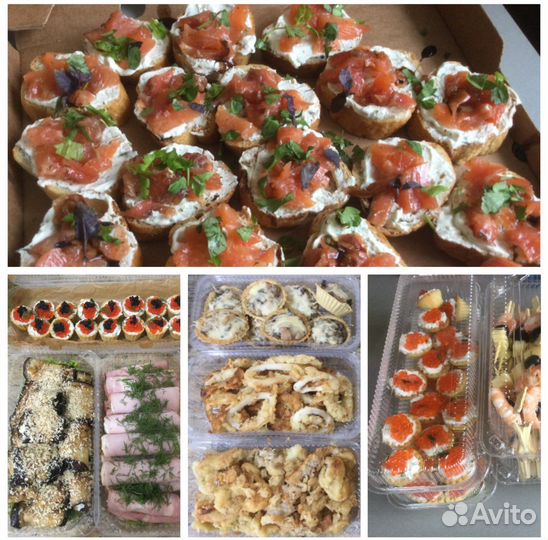 Закуски, салаты