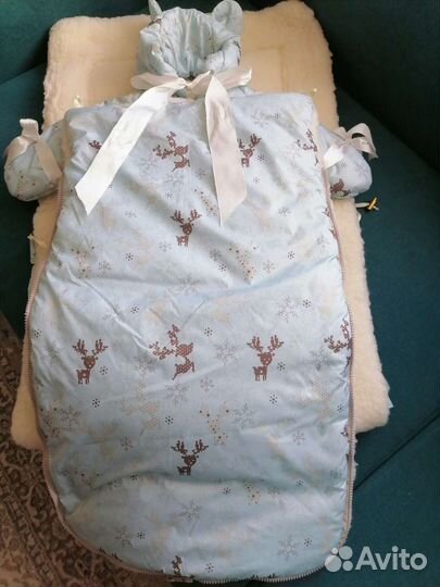 Конверт на выписку зимний