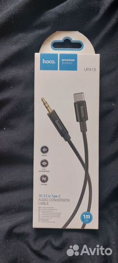 Кабель Aux - Type, hoco