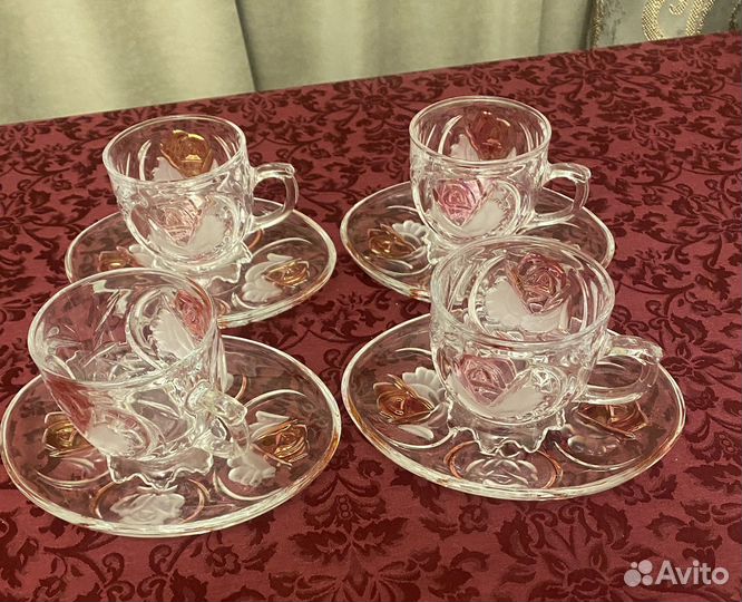 Чайные пары японское стекло Soga