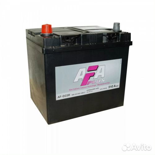 60 Ah 12V AFA Plus Japan L+