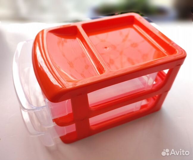 Бокс для хранения малый с выдвижными ящиками