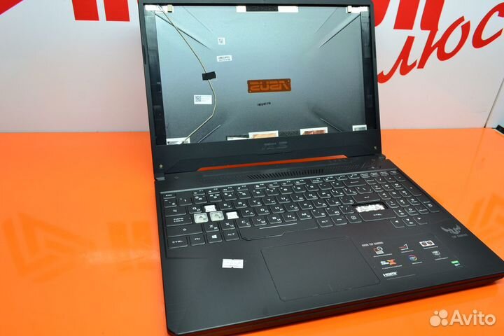 Ноутбук asus TUF в разбор