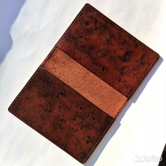 Обложка для паспорта натуральная кожа