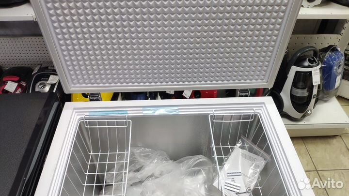 Ларь морозильный бирюса-680KXQ белый