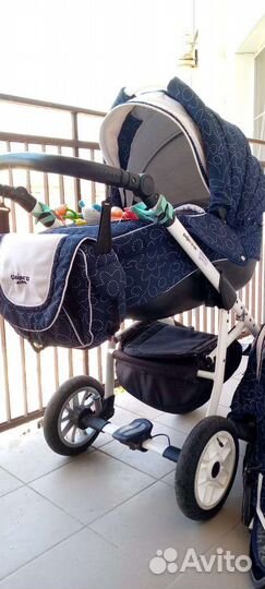Коляска 2 в 1 adamex pajero