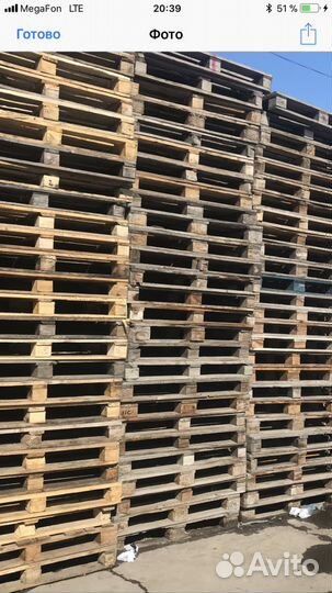 Поддоны деревянные