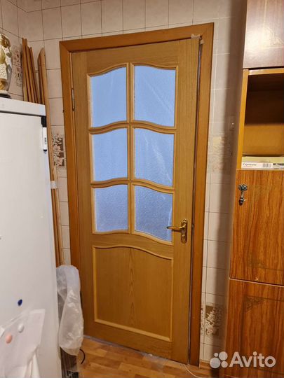 Двери межкомнатные тяжелые деревянные