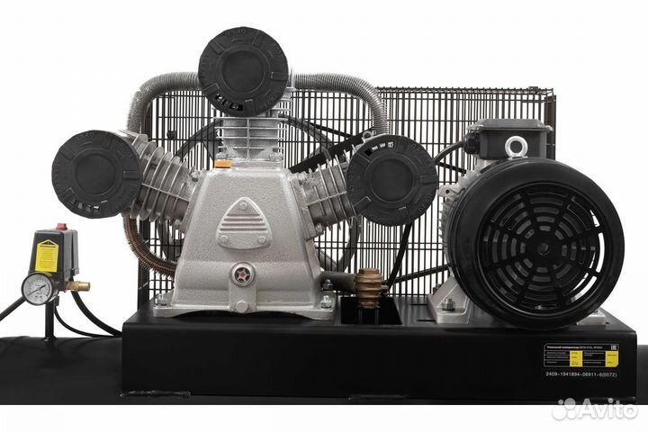 Ременной компрессор Inforce (270 л; 10 бар; 950 л/мин; влагоотделитель) ibcw-270L-3P/950