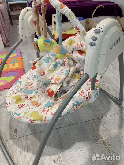 Детские электронные качели