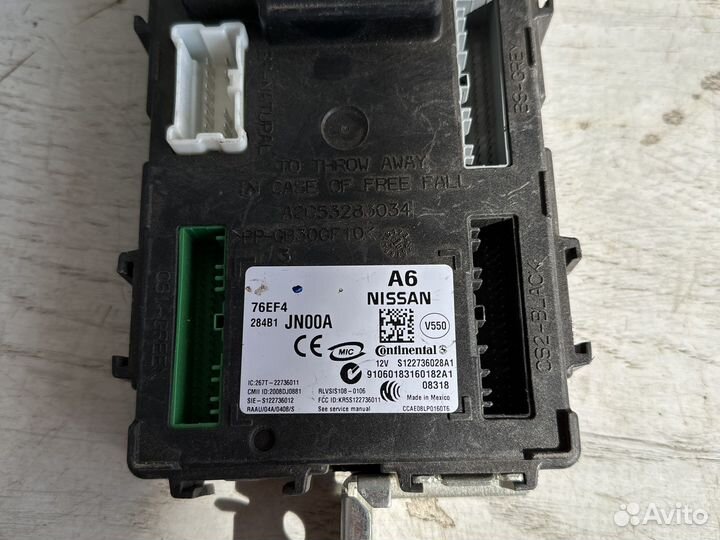 Nissan Teana J32 Блок комфорта